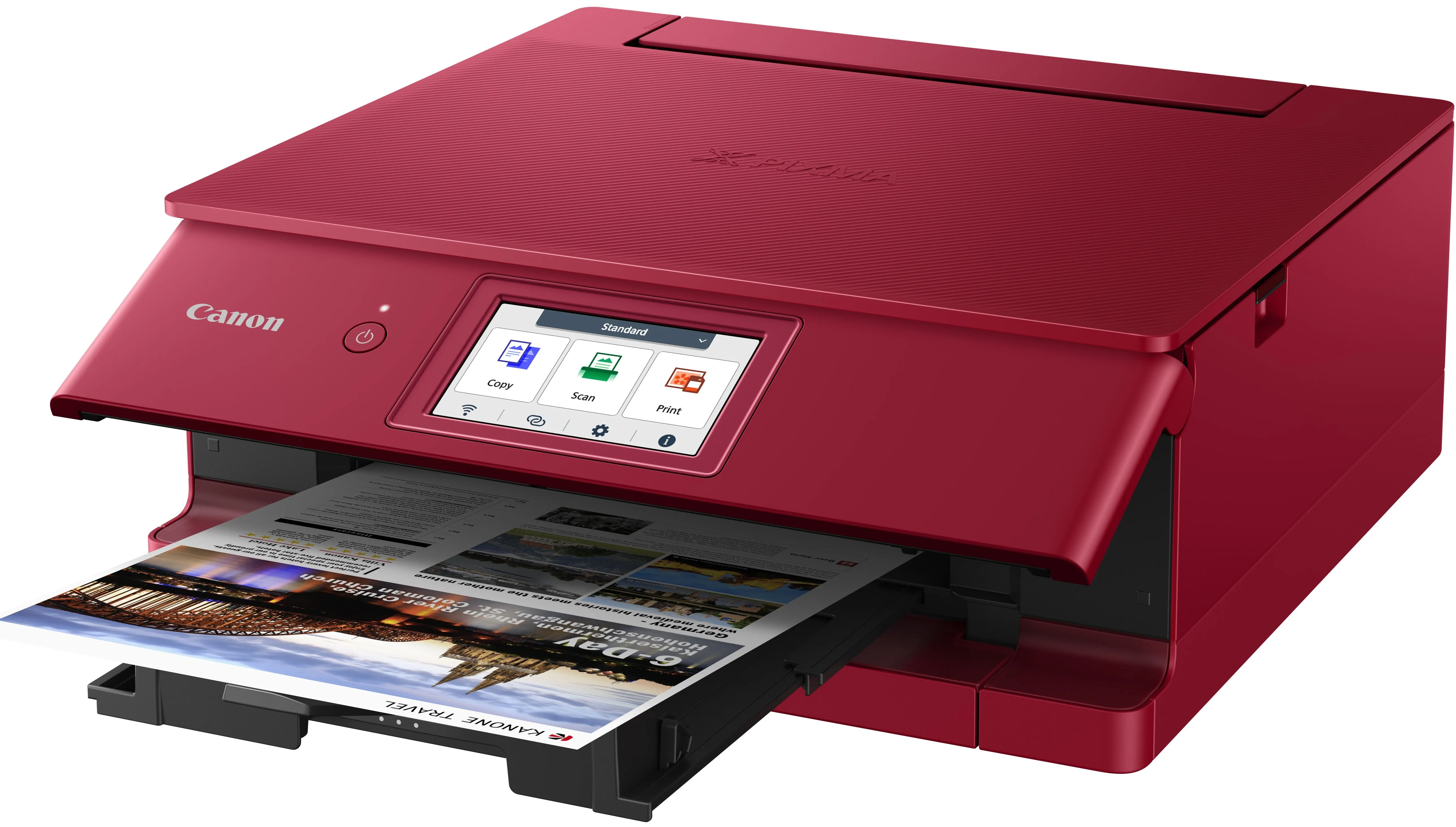 [12月聖誕優惠][最新產品] CANON PIXMA TS8870 (Red) InkJet Printer - Print / Scan / Copy (Coupon $200)