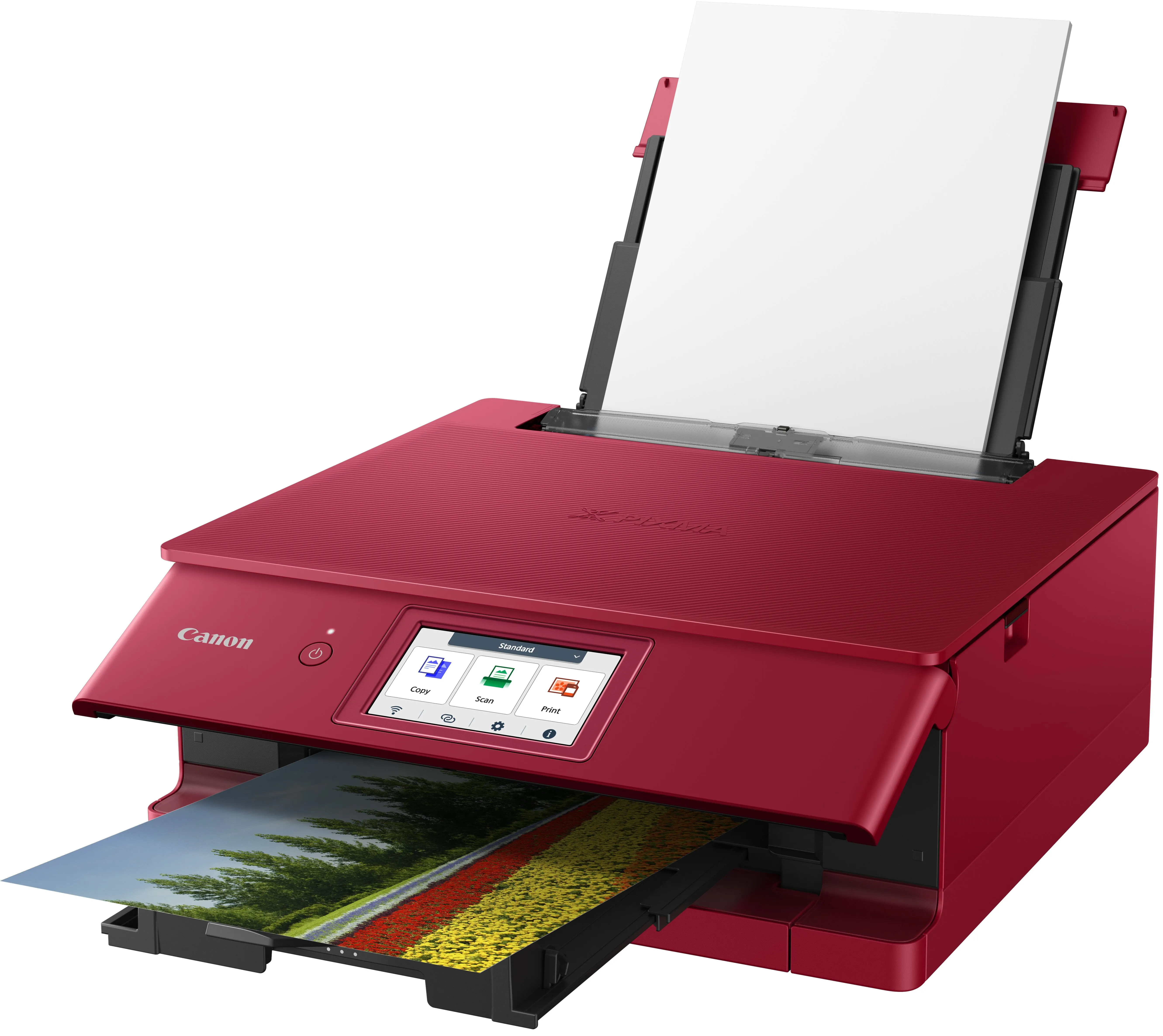 [12月聖誕優惠][最新產品] CANON PIXMA TS8870 (Red) InkJet Printer - Print / Scan / Copy (Coupon $200)