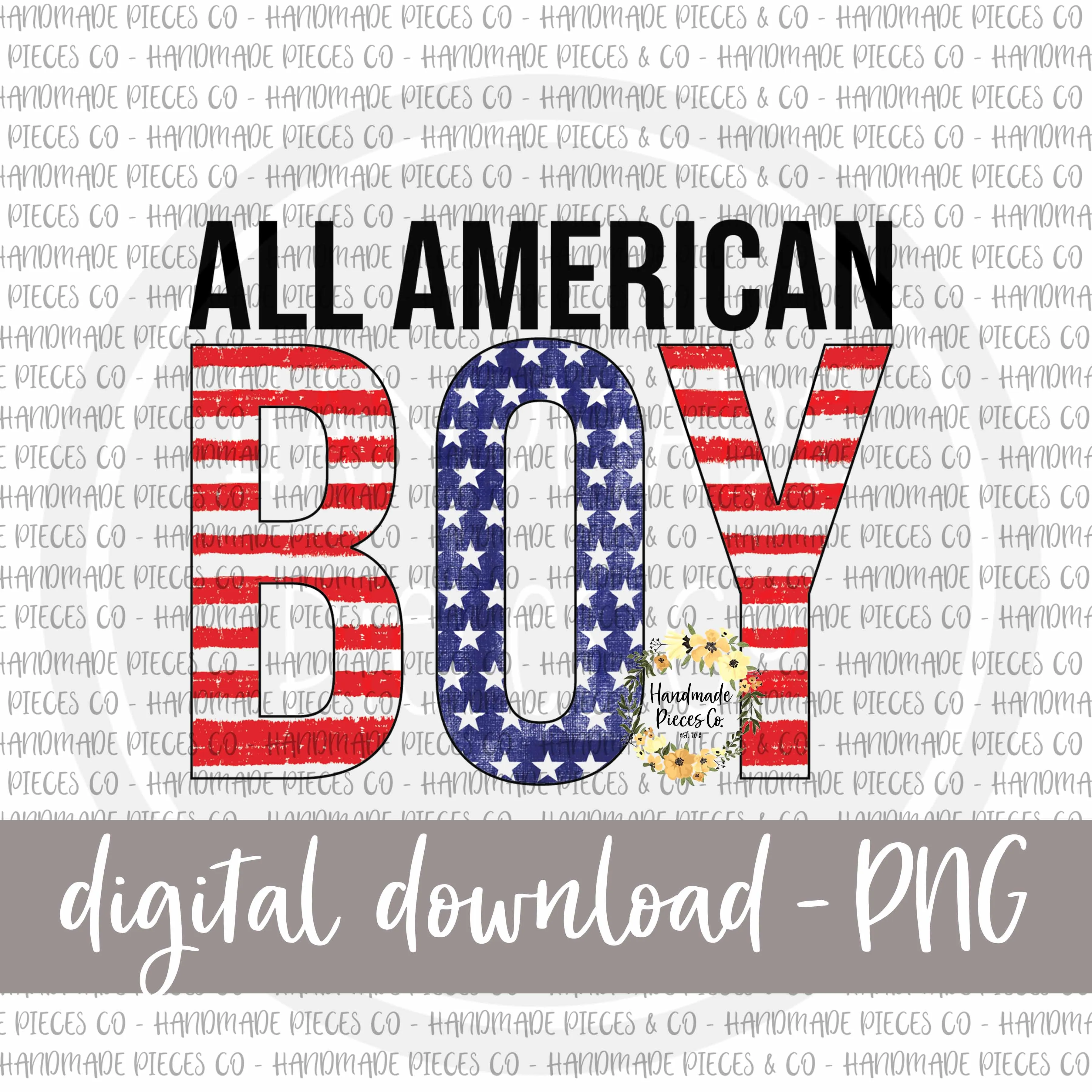 All American Boy, Block - Digital Download