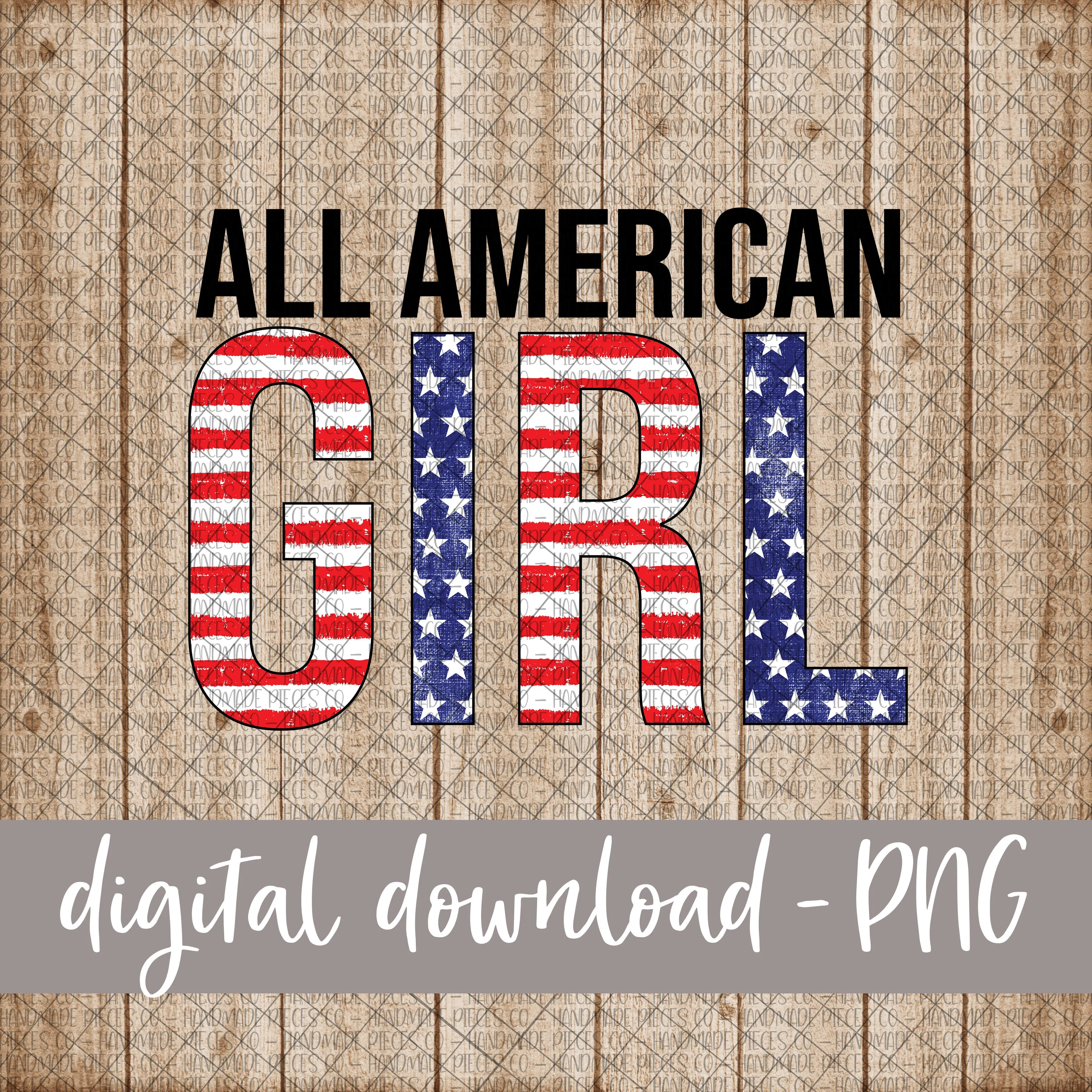 All American Girl, Block - Digital Download