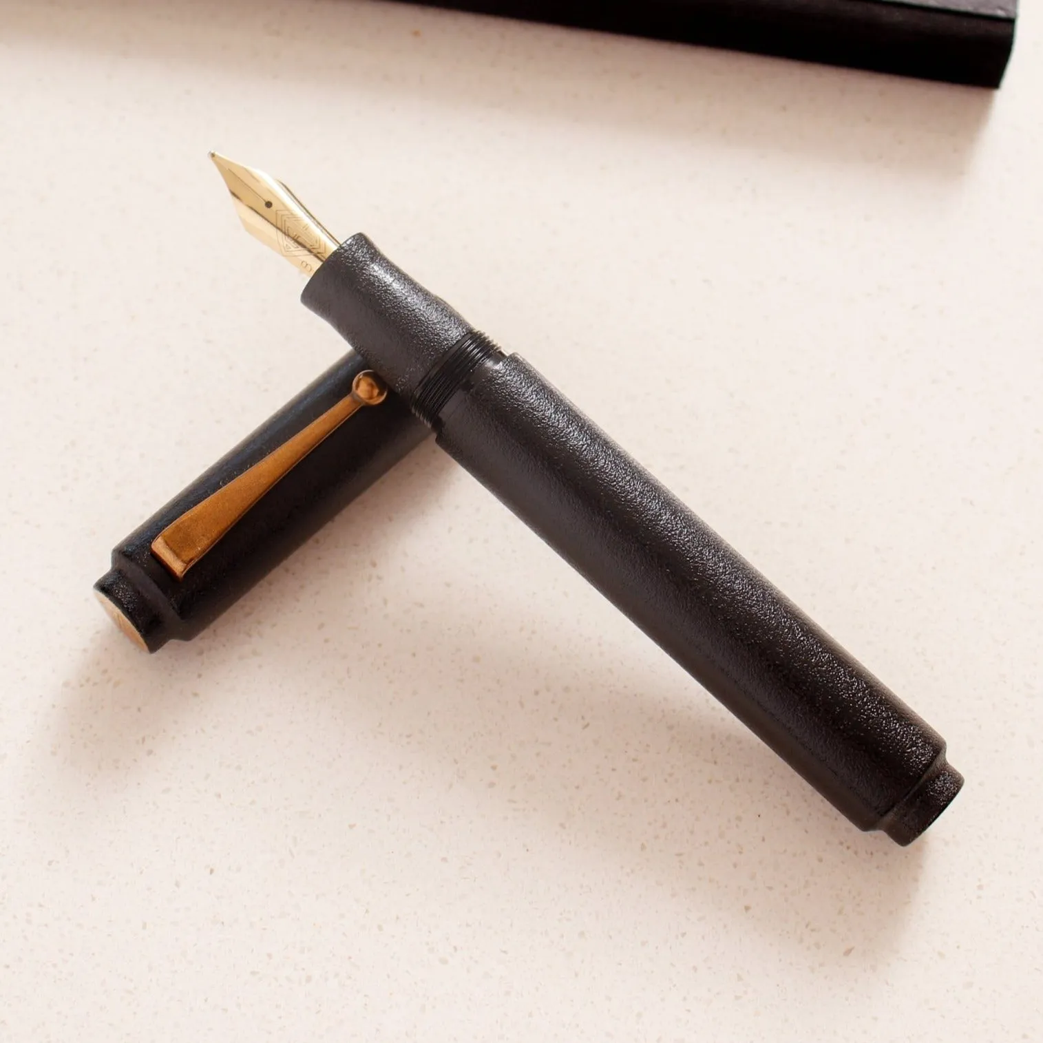 AP Limited Editions Ishiji Black & Gold Fountain Pen