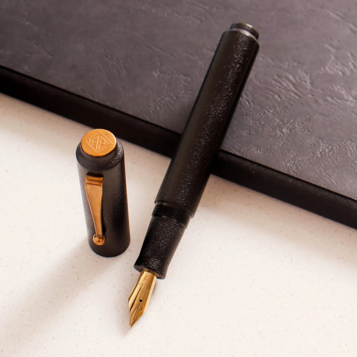 AP Limited Editions Ishiji Black & Gold Fountain Pen