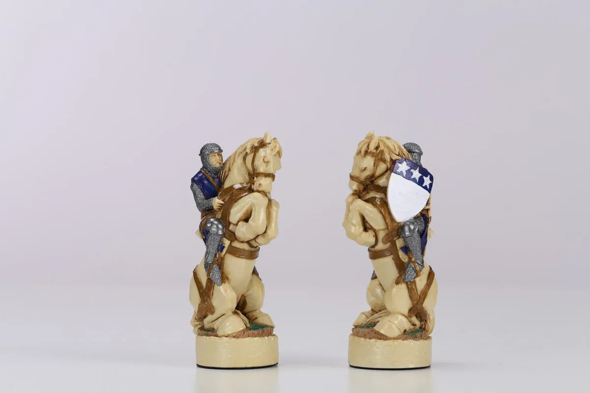 Battle of Bannockburn Handpainted Chess Pieces - SAC