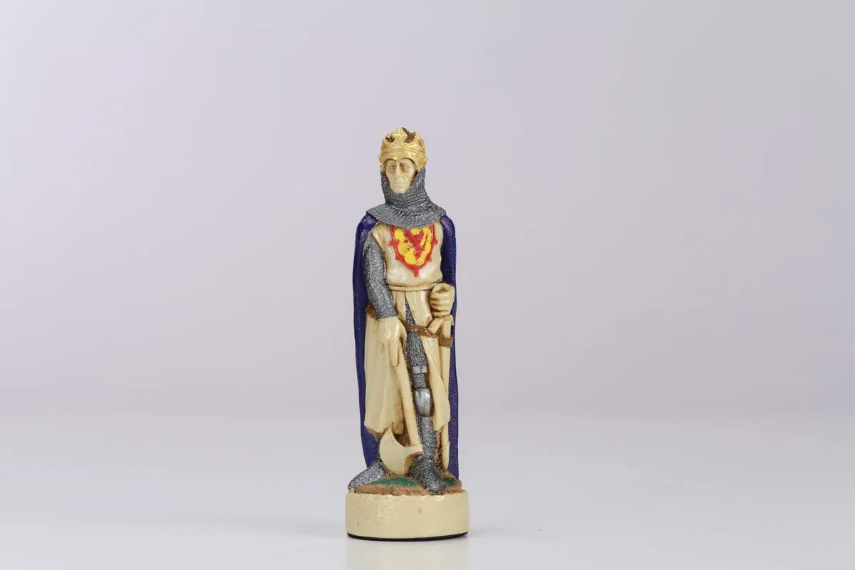 Battle of Bannockburn Handpainted Chess Pieces - SAC