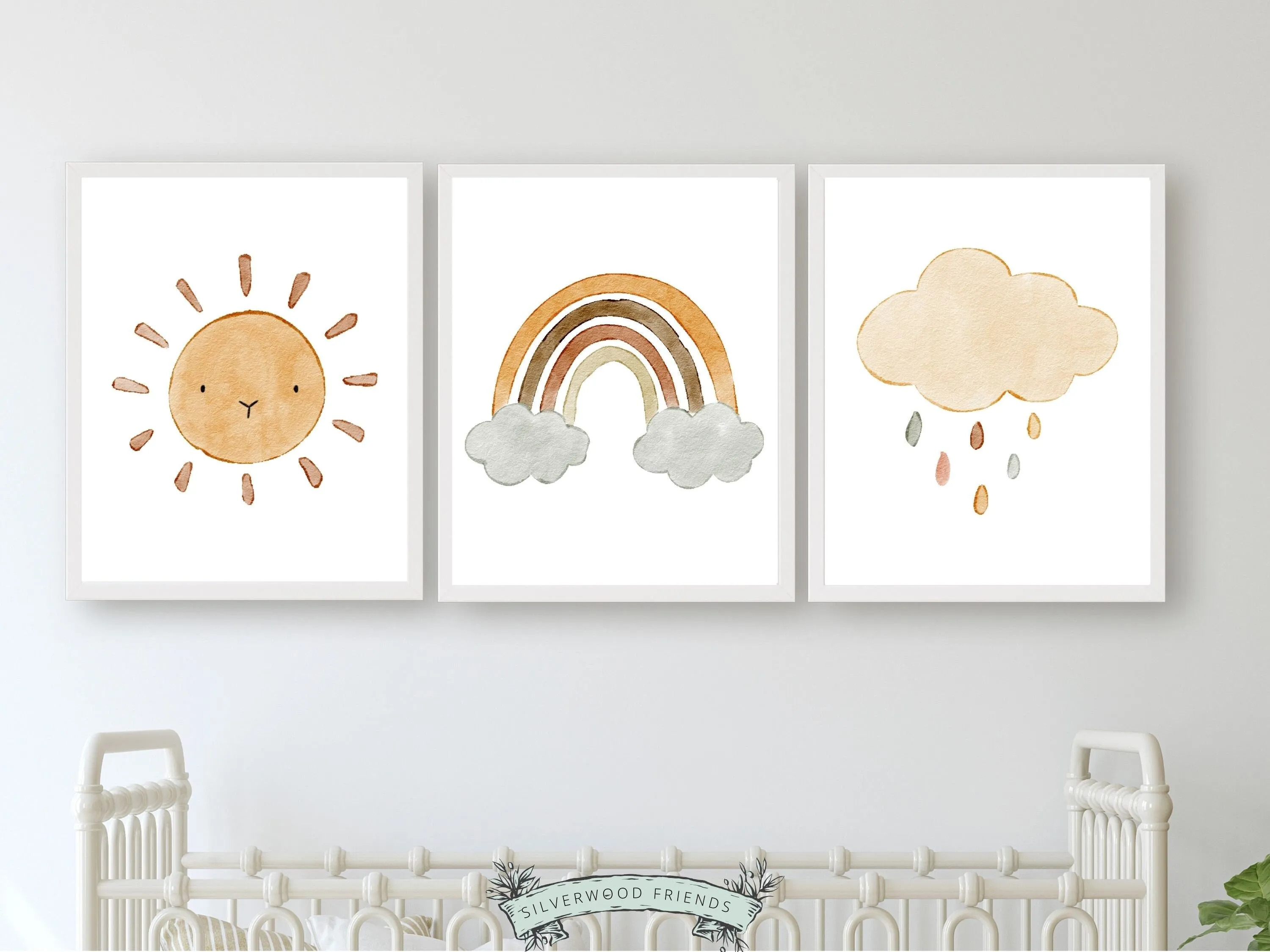 Boho Baby Nursery Prints