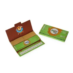 Bongchie Mozo Brown King Size Rolling Papers with Tips