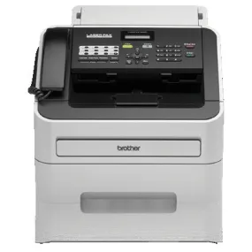 Brother IntelliFAX-2840 Laser Fax Machine, High-Speed Faxing, 16MB Memory, 250 sheets, 33.6K bps Modem Speed - FAX-2840