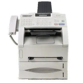 Brother IntelliFax-4100e Laser Fax Machine, High-Speed Business Fax, 8MB Memory, 250 sheets, 33.6K bps Modem Speed - FAX-4100E