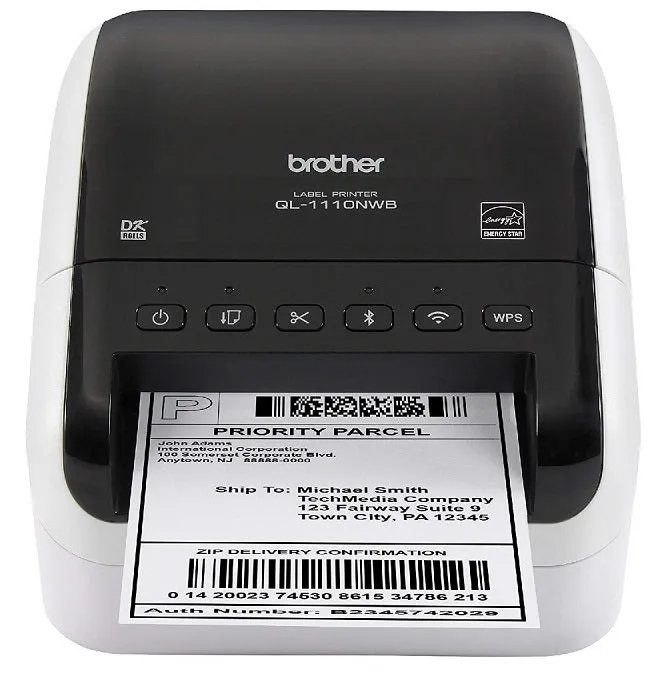 Brother QL-1110NWB Wide Format Label Printer with Wireless Connectivity