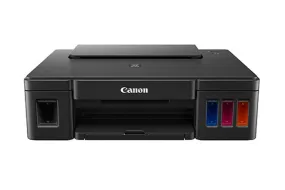 Canon PIXMA G1200 MegaTank Color Inkjet Printer, Single Function, USB Connectivity, Black - 0629C002