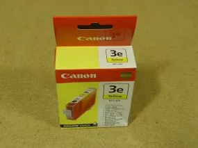 Canon Printer Cartridge Yellow Genuine OEM BCI-3ey Ink -- New