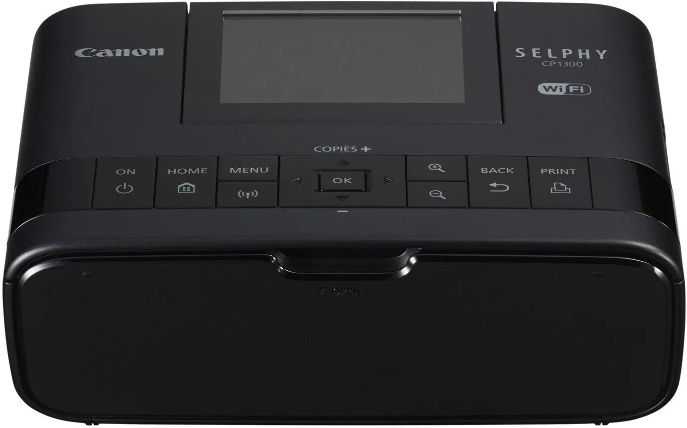 Canon Selphy CP-1300 Compact Photo Printer, Black