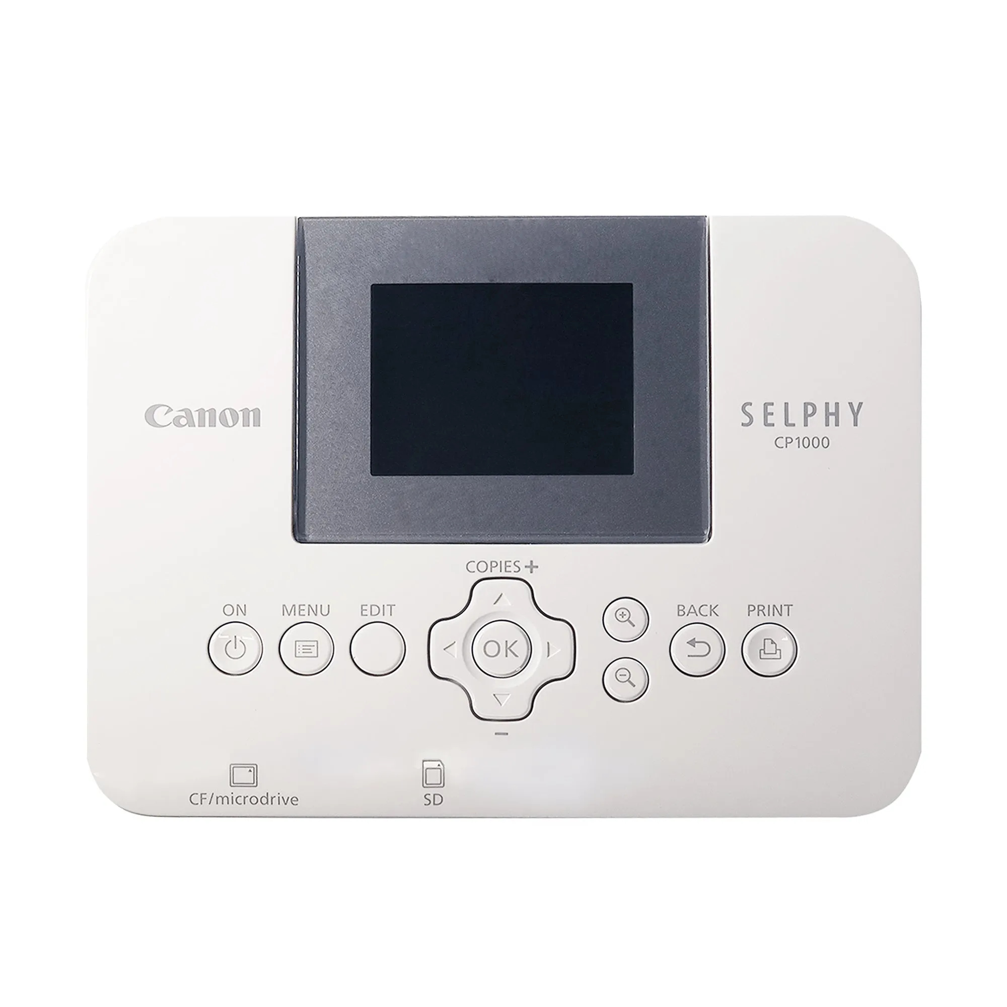 Canon Selphy CP1000 Compact Photo Printer White   Canon KP-108IN 4x6 Paper Set Accessory Kit