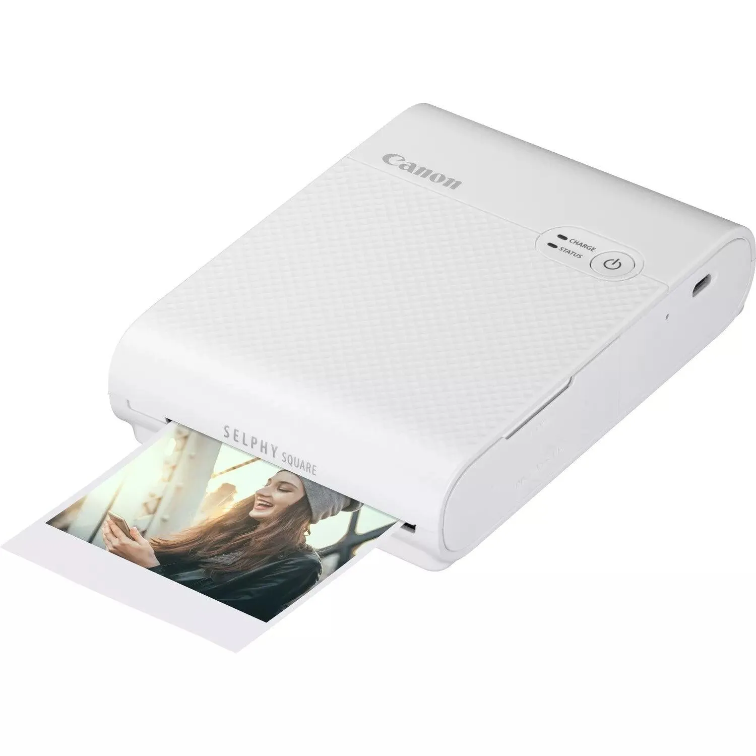 Canon Selphy Square QX10  Wireless Compact Photo Printer - White | 4108C003