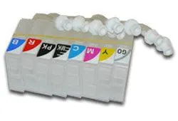 Cartridges for Epson R1800 Refillable