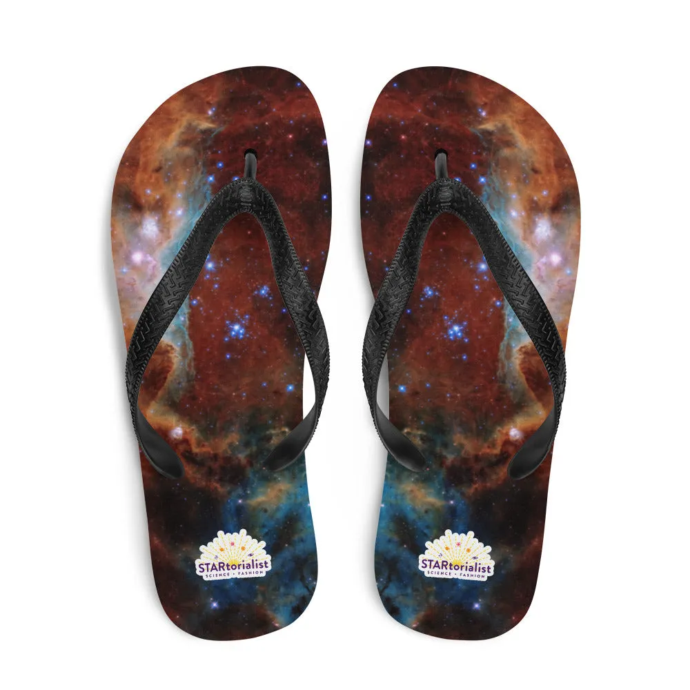 Cosmic Reef Flip-Flops