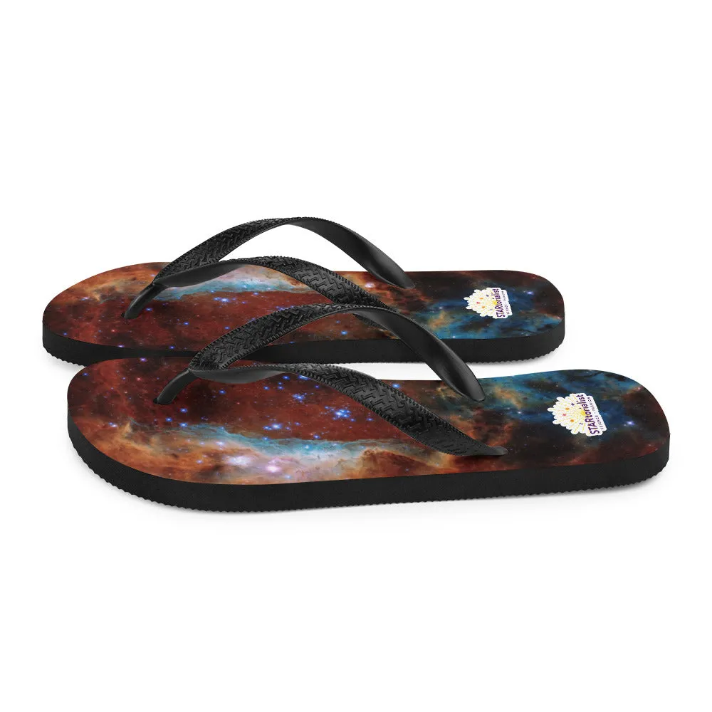 Cosmic Reef Flip-Flops