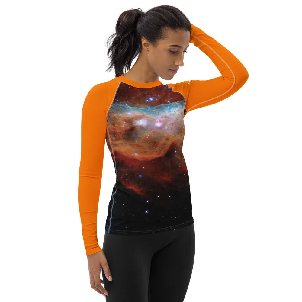 Cosmic Reef Rash Guard - Adult