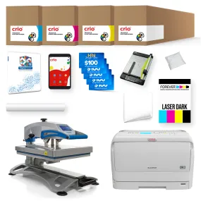 Crio 8432WDT White Toner DTF Printer Pro Bundle