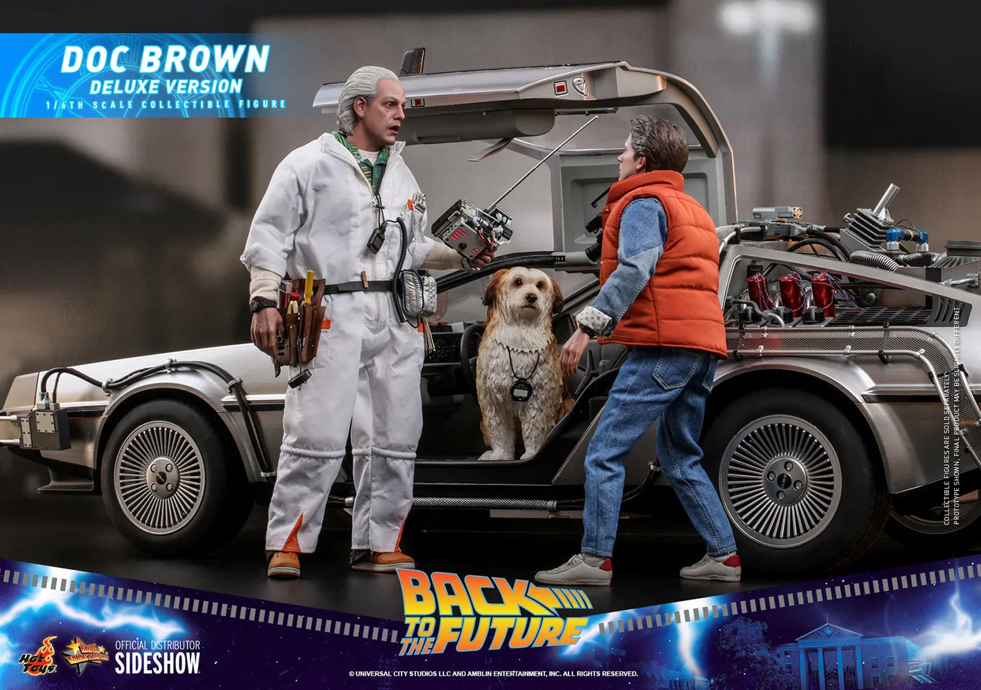 Doc Brown (Deluxe Version) Sixth Scale Figure