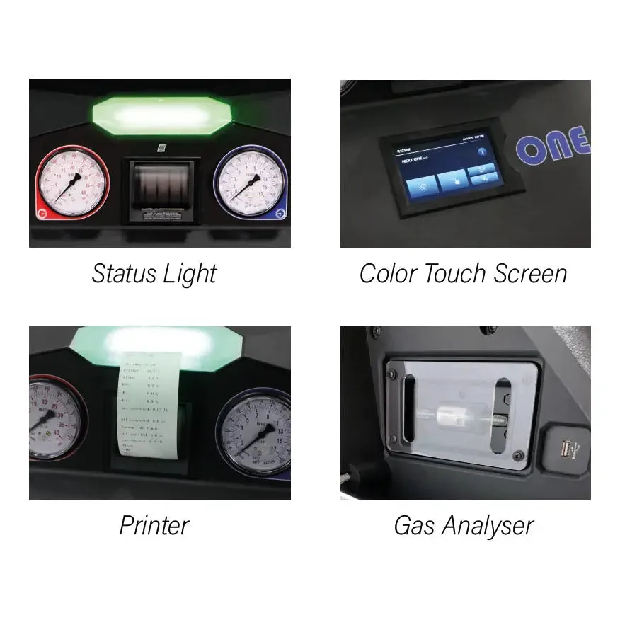 EcoTechnics EEAC830 R1234YF AC Service Station