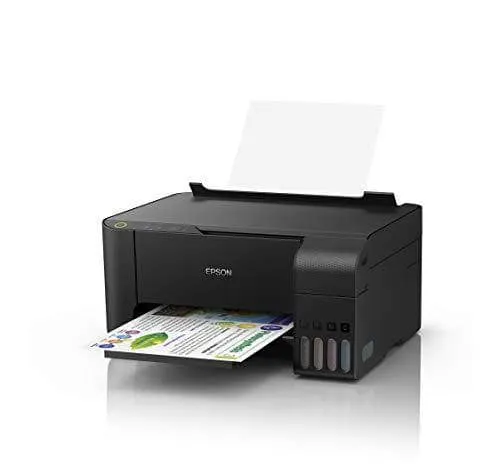 Epson EcoTank L3110 - 3-in-1 Printer with Epson's Integrated Ink Tank System for Cost-Effective, Quality Colour Printing