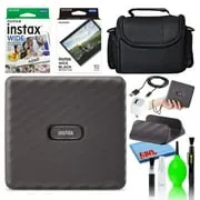 Fujifilm Instax Link Wide Smartphone Printer Bundle with 30-Films   Bag -