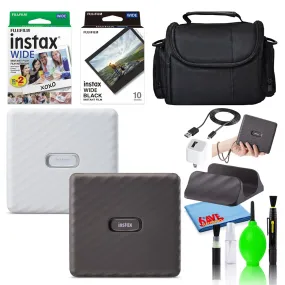 Fujifilm Instax Link Wide Smartphone Printer Bundle with 30-Films   Bag -