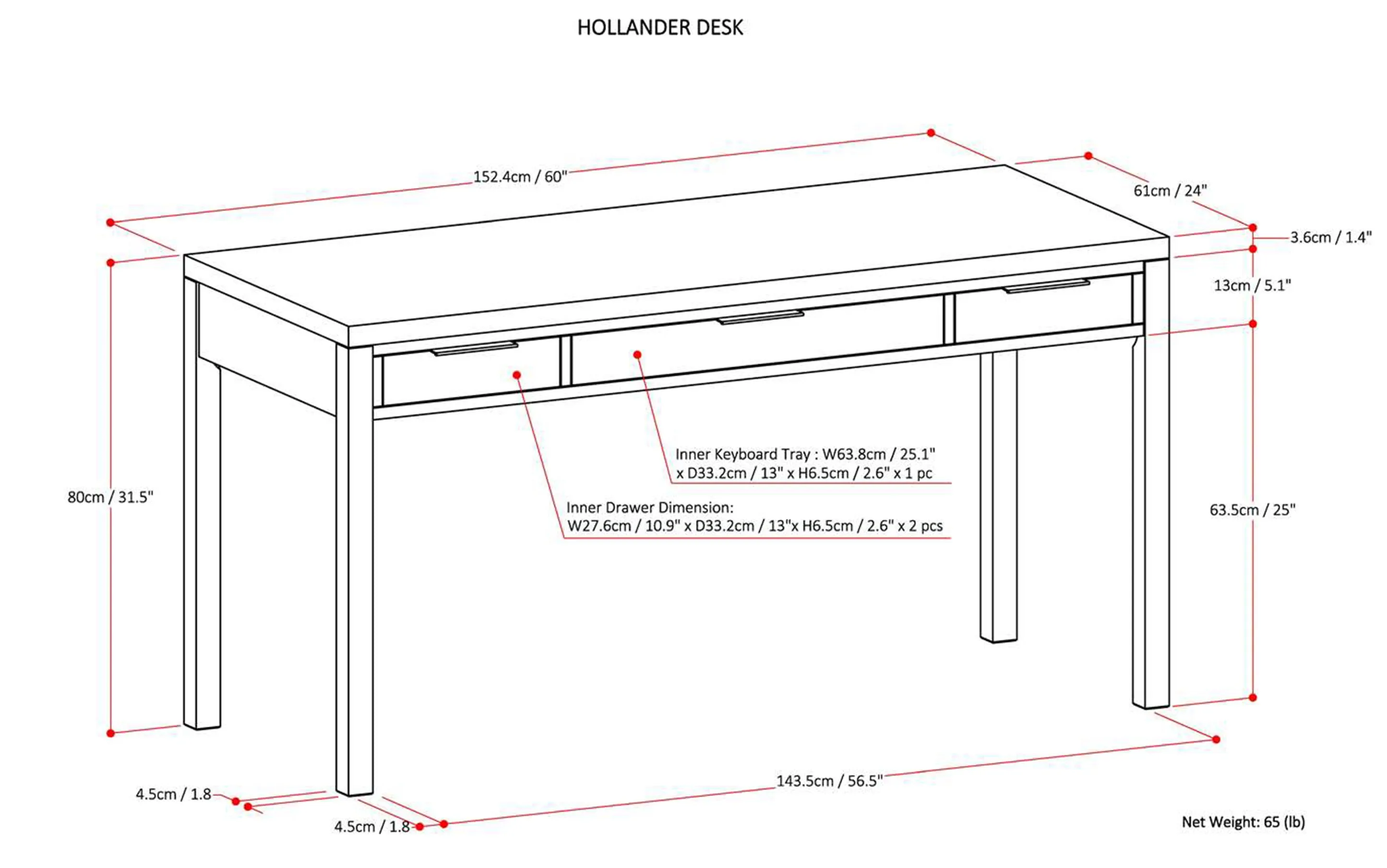 Hollander Desk