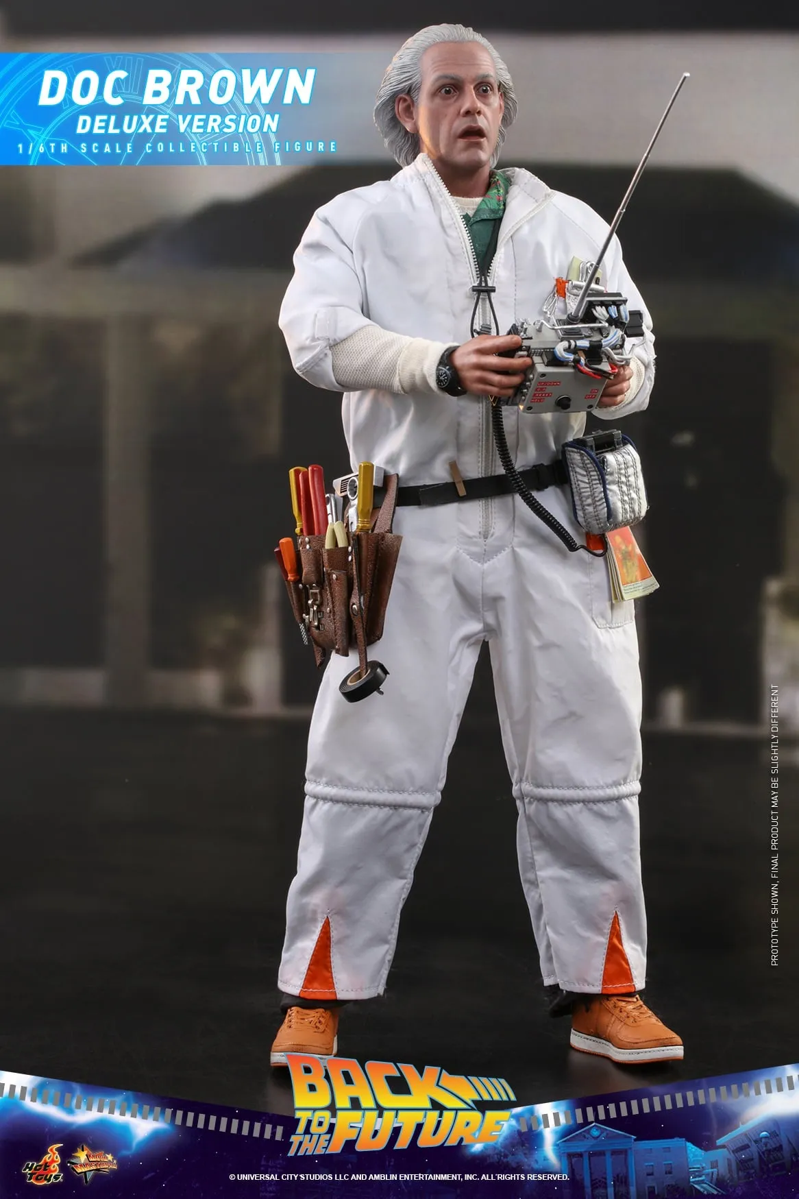 Hot Toys - MMS610 - Back to the Future - 1/6th scale Doc Brown Collectible Figure (Deluxe Version)