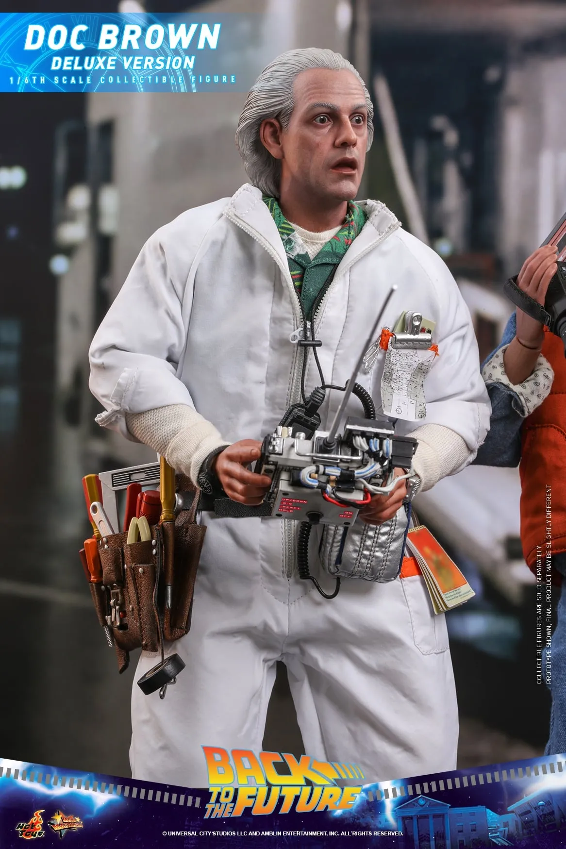 Hot Toys - MMS610 - Back to the Future - 1/6th scale Doc Brown Collectible Figure (Deluxe Version)