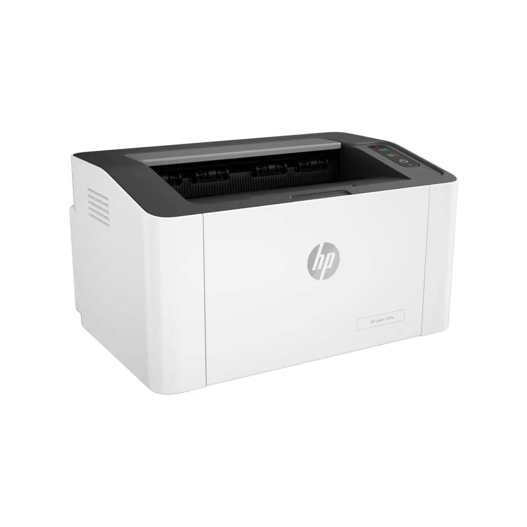 Hp Laser 107w | Mobile Printing | Black Printing | Wireless Printer (Brand New)