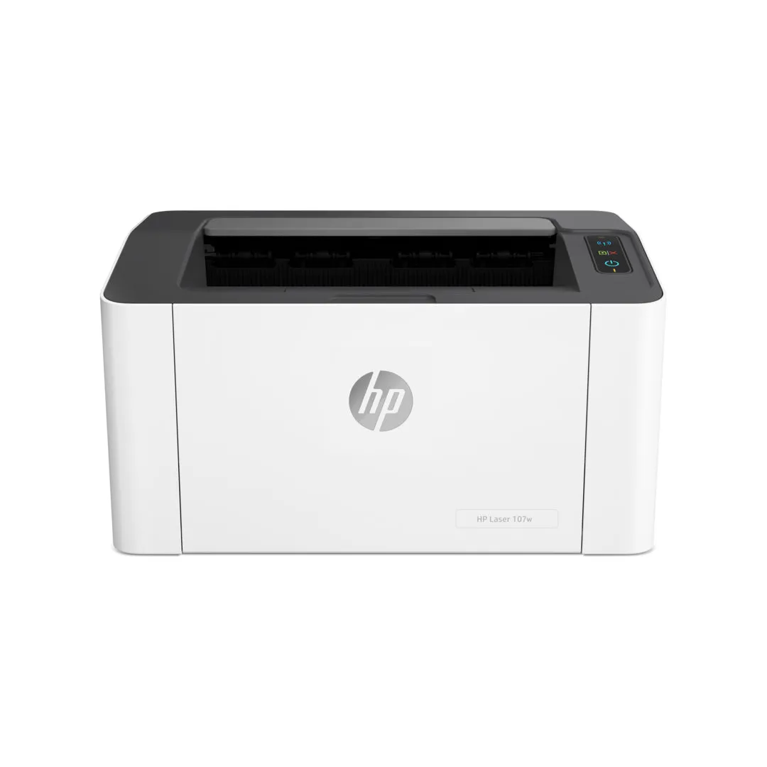 Hp Laser 107w | Mobile Printing | Black Printing | Wireless Printer (Brand New)