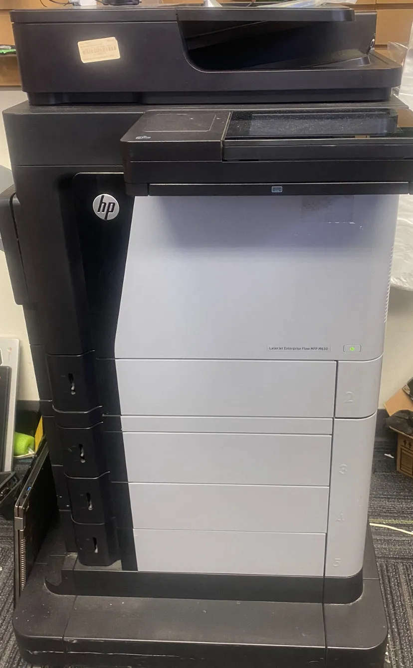 HP LaserJet Enterprise Flow MFP M630z refurbished