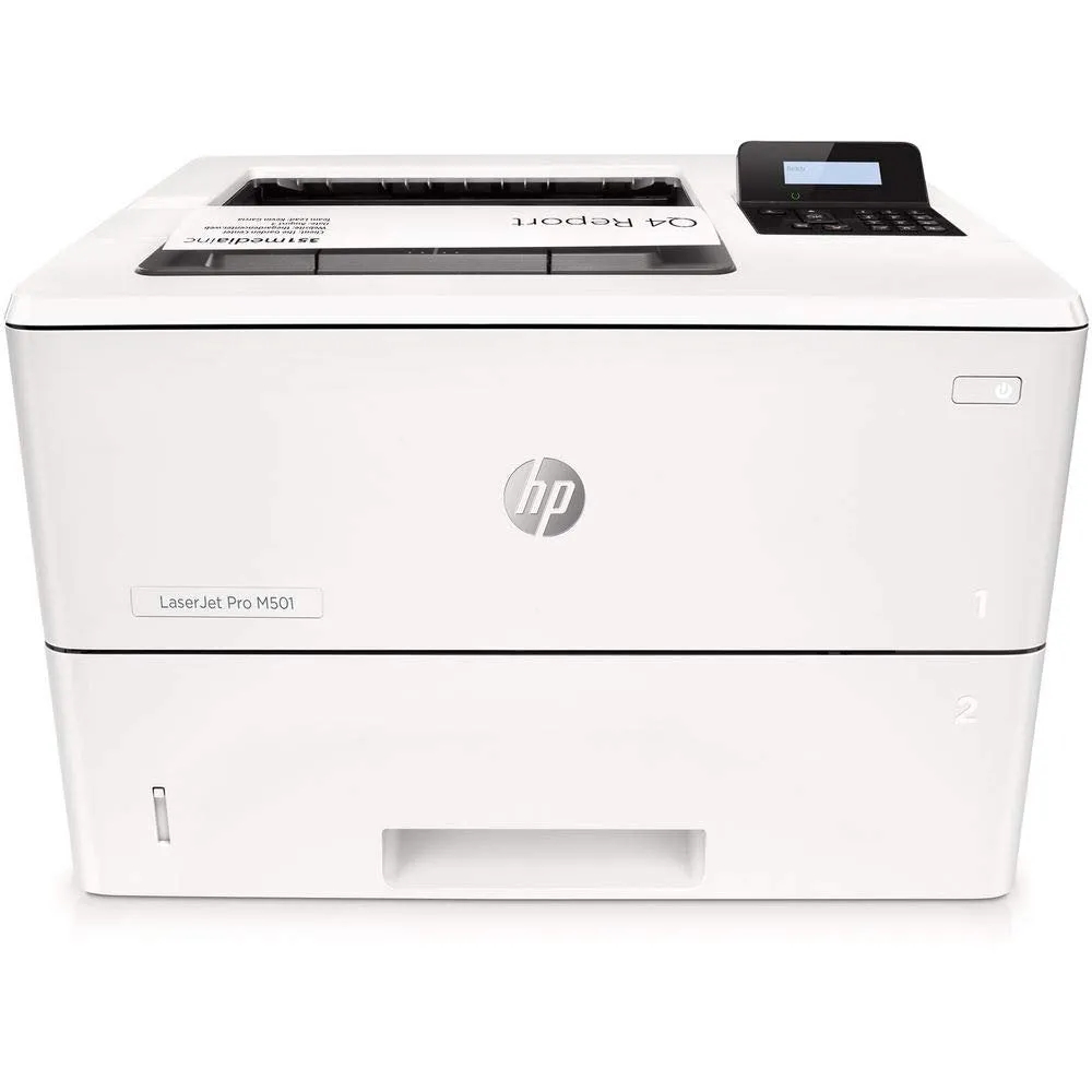 HP Laserjet Pro M501dn Monochrome Laser Printer Advanced Accessory Bundle