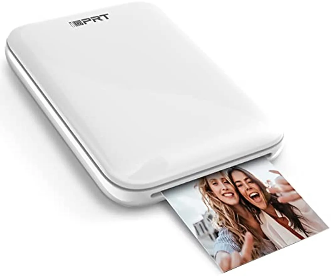 iDPRT [2023] 2X3'' Mini Photo Printer, Bluetooth Portable Photo Printer with AR Video Printing, Instant Photo Printer