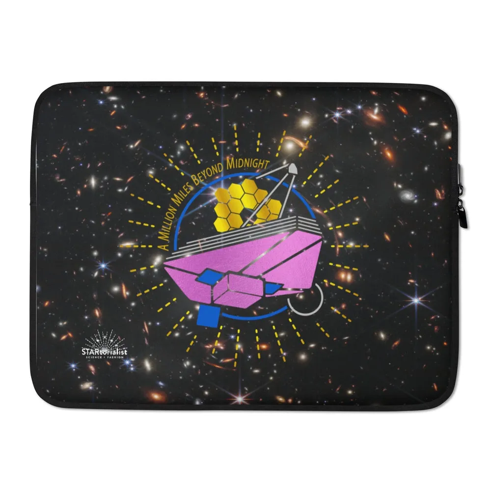 JWST Beyond Midnight SMACS 0723 Laptop Sleeve