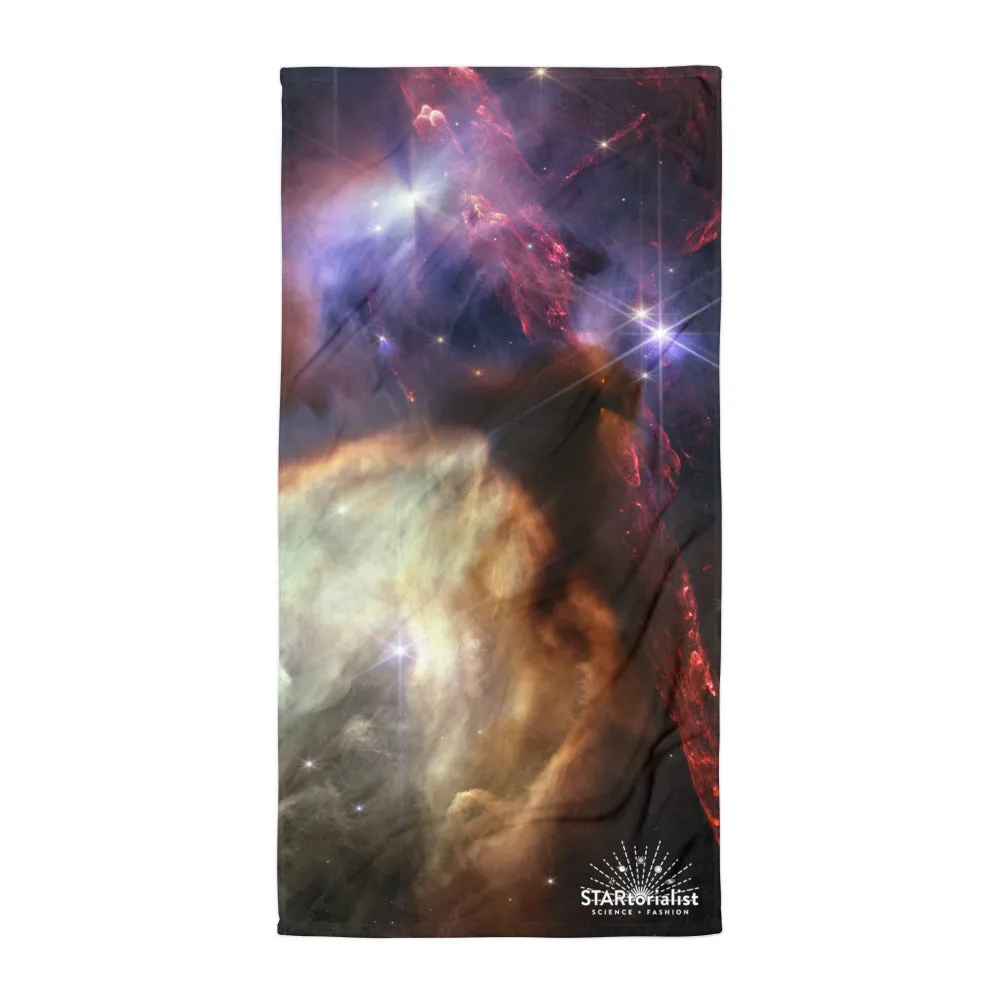 JWST Rho Ophiuchi Beach Towel