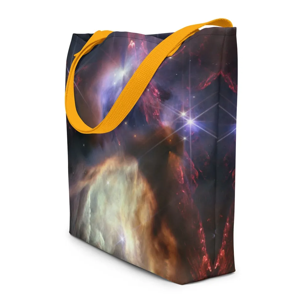 JWST Rho Ophiuchi Tote Bag with Pocket