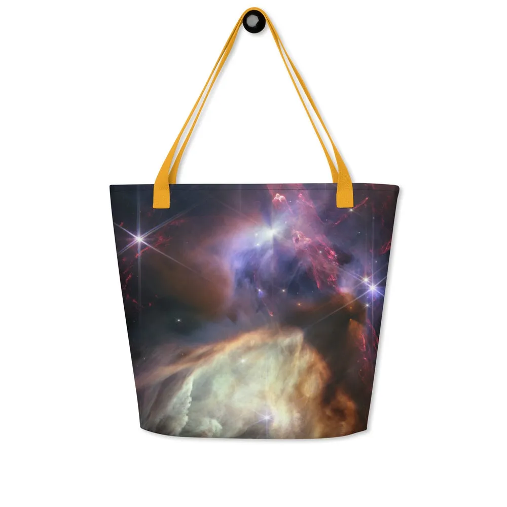 JWST Rho Ophiuchi Tote Bag with Pocket