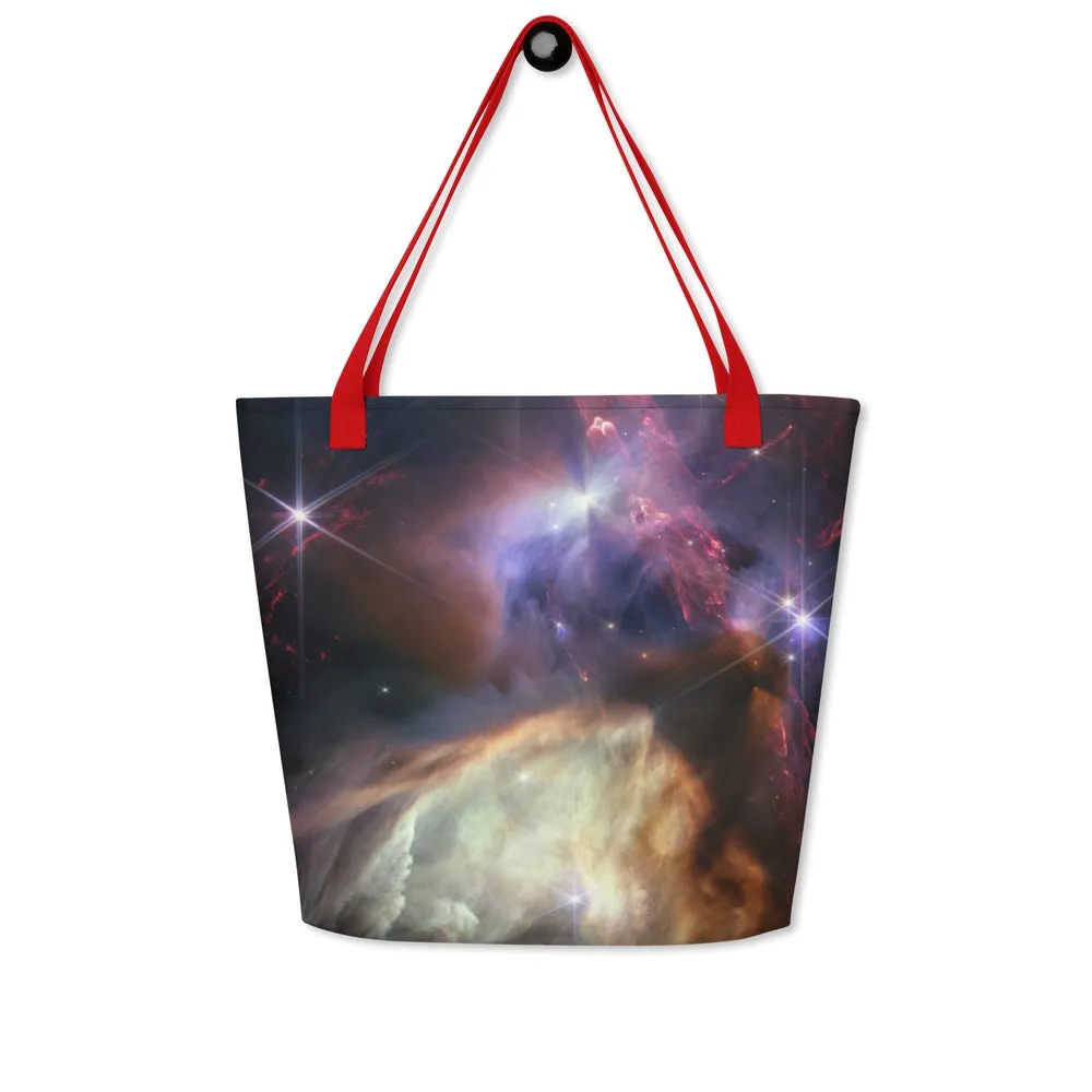 JWST Rho Ophiuchi Tote Bag with Pocket