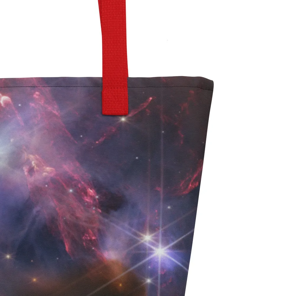 JWST Rho Ophiuchi Tote Bag with Pocket