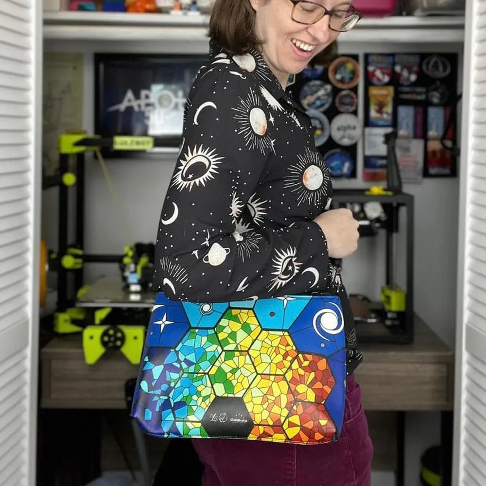 JWST Rising Stained Glass Design Bag