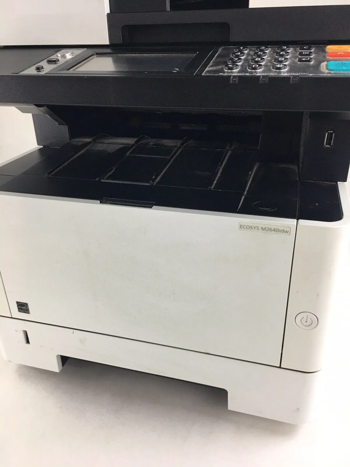 Kyocera ECOSYS M2640idw All-in-One Monochrome Laser Printer Tested Bad Wireless