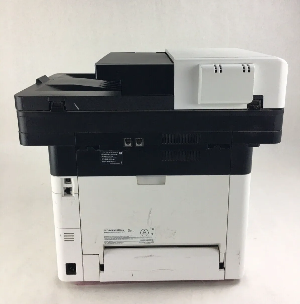 Kyocera ECOSYS M2640idw All-in-One Monochrome Laser Printer Tested Bad Wireless