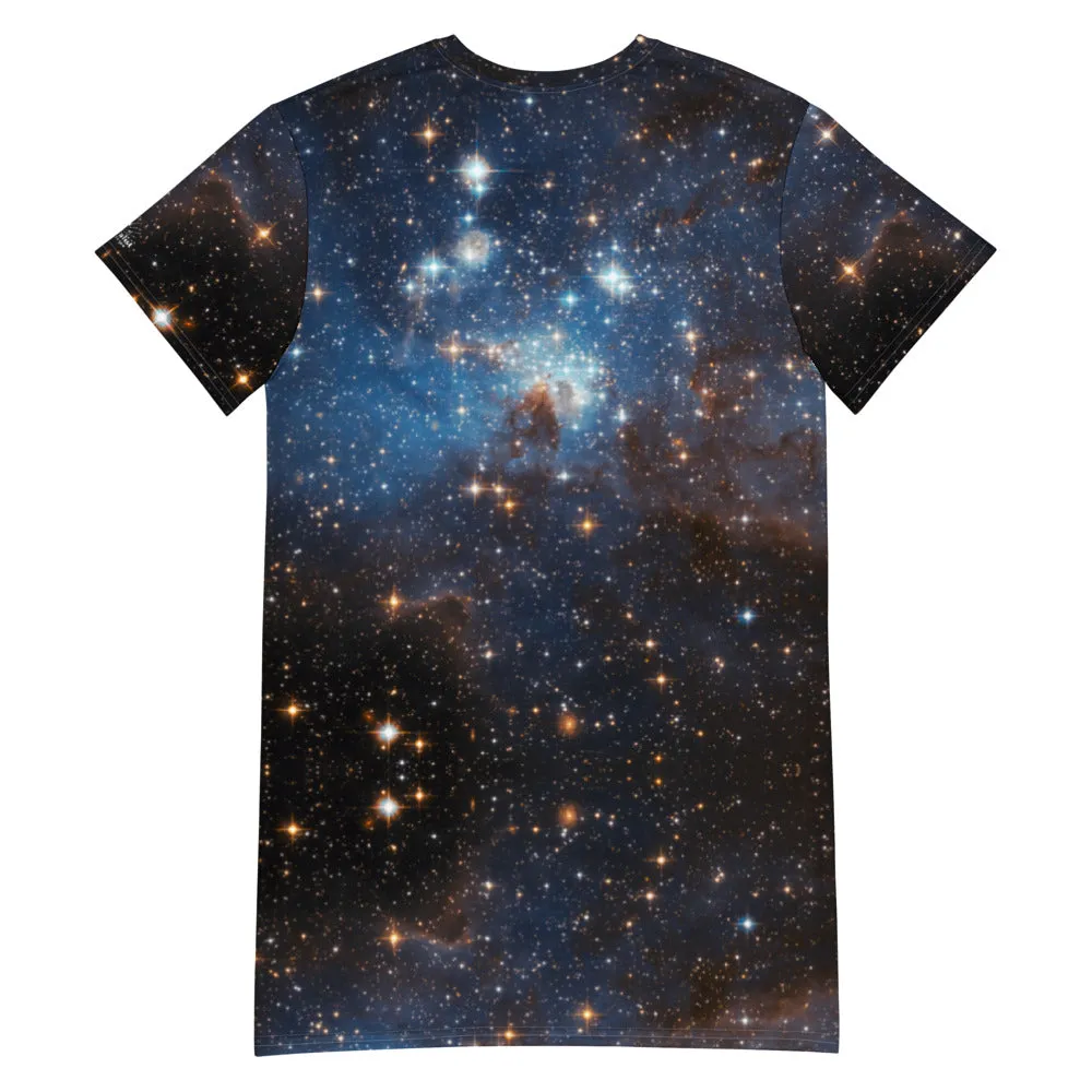 LH 95 Nebula T-Shirt Dress