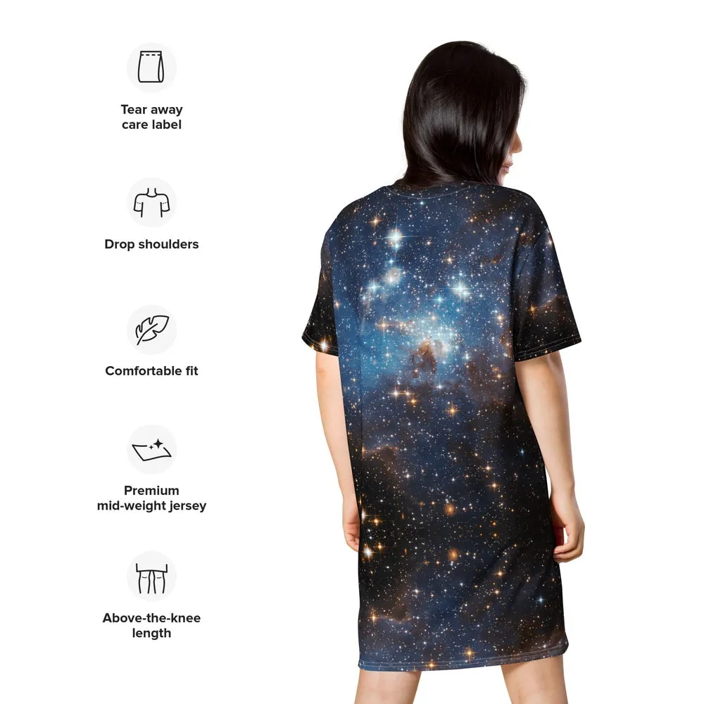 LH 95 Nebula T-Shirt Dress