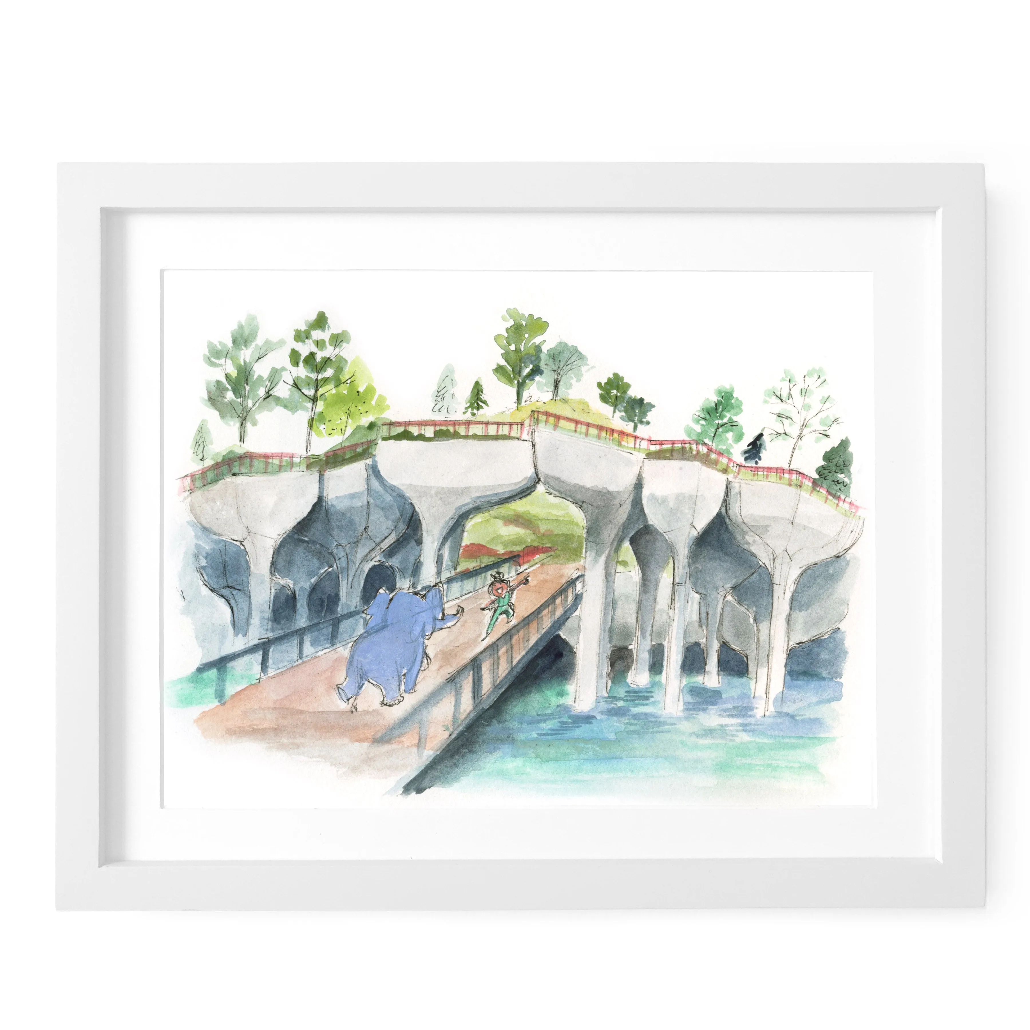 Little Island NYC Art Print