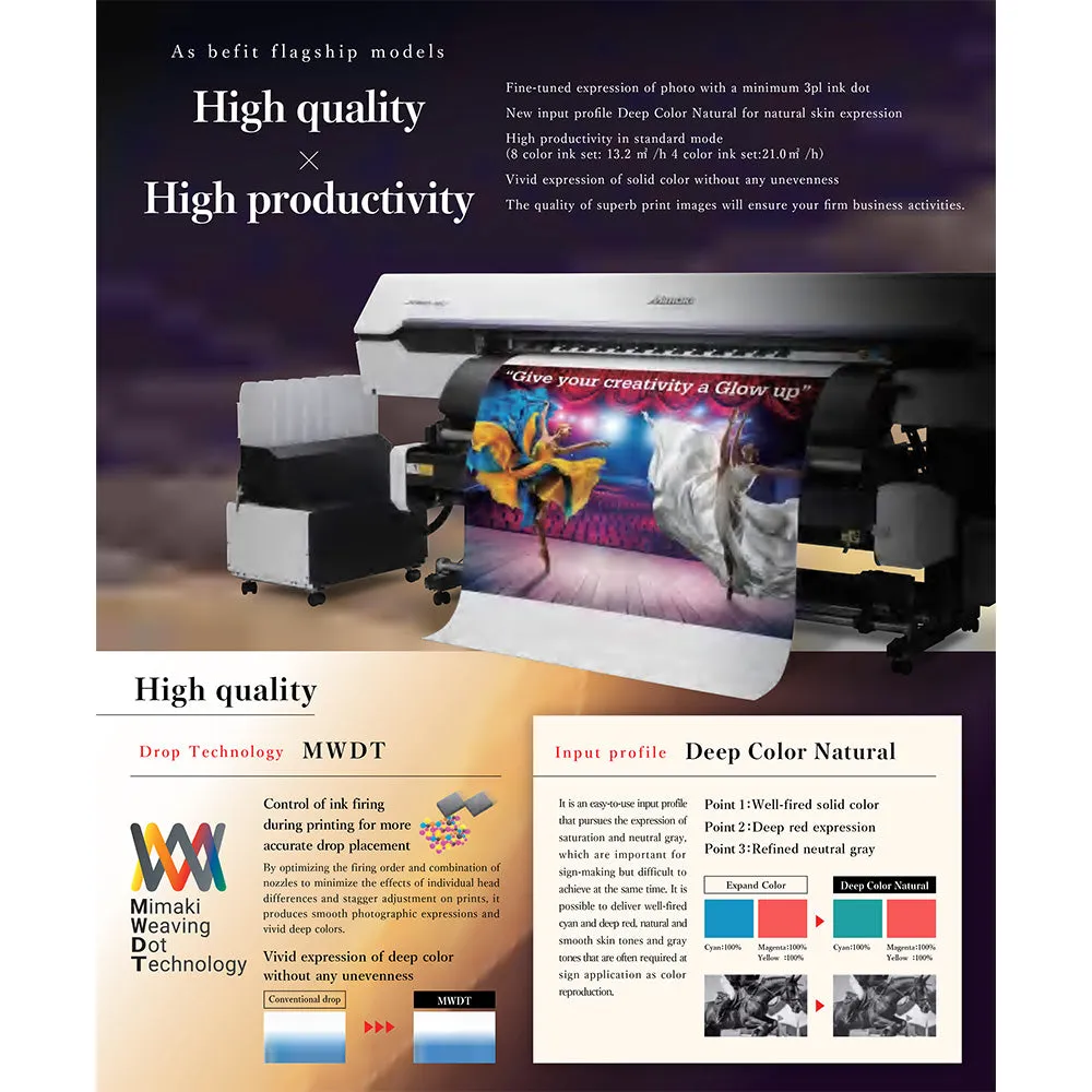 Mimaki JV330 Roll to Roll Eco-solvent Inkjet Printer