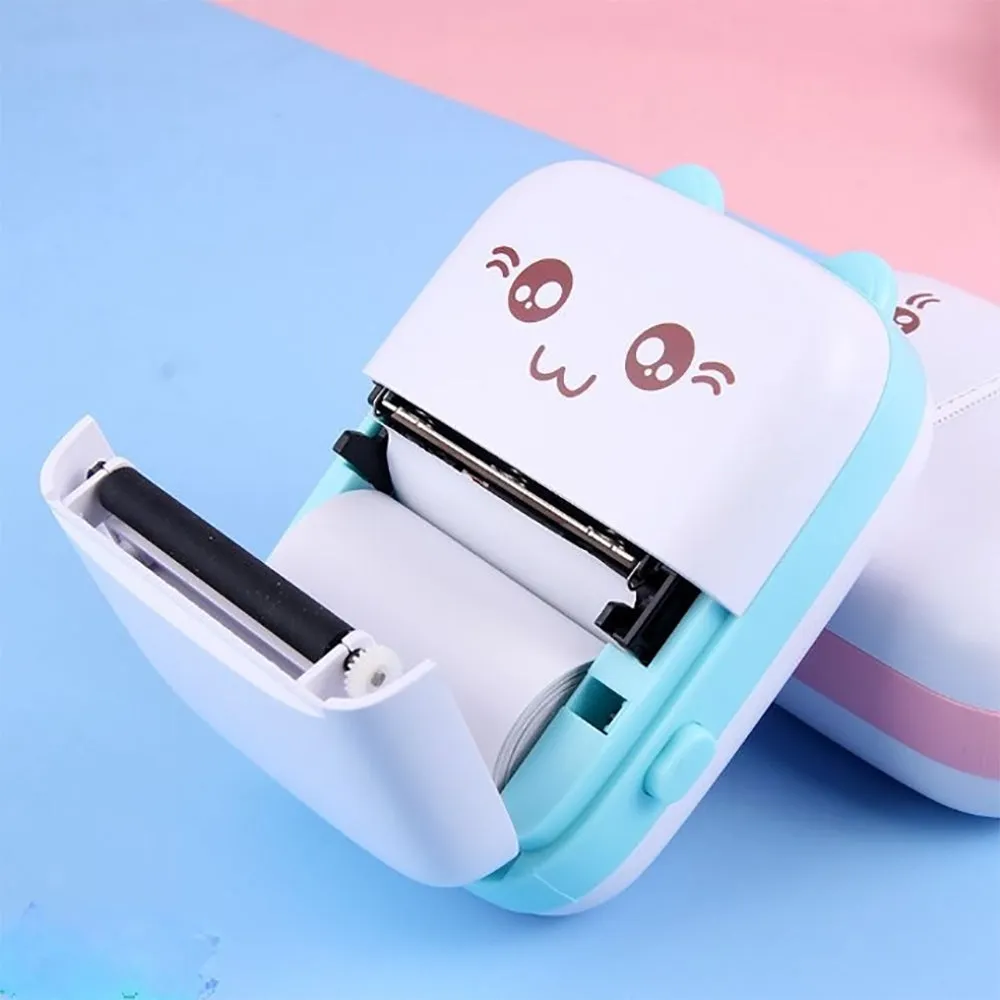 Mini Thermal Pocket Printer with Android & IOS App for Kids  - USB Rechargeable